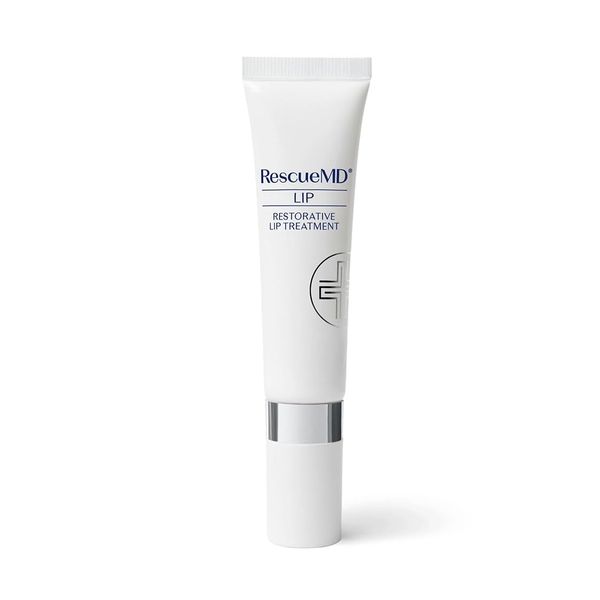 RescueMD Restorative Lip Treatment, Hydration + Volume Enhancement Lip Care for Healthy, Plump Lips (12ml)