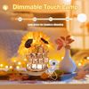 Sunflower Table Lamp, Dimmable LED Artificial Flower Lamp Touch Lamp with Cub...