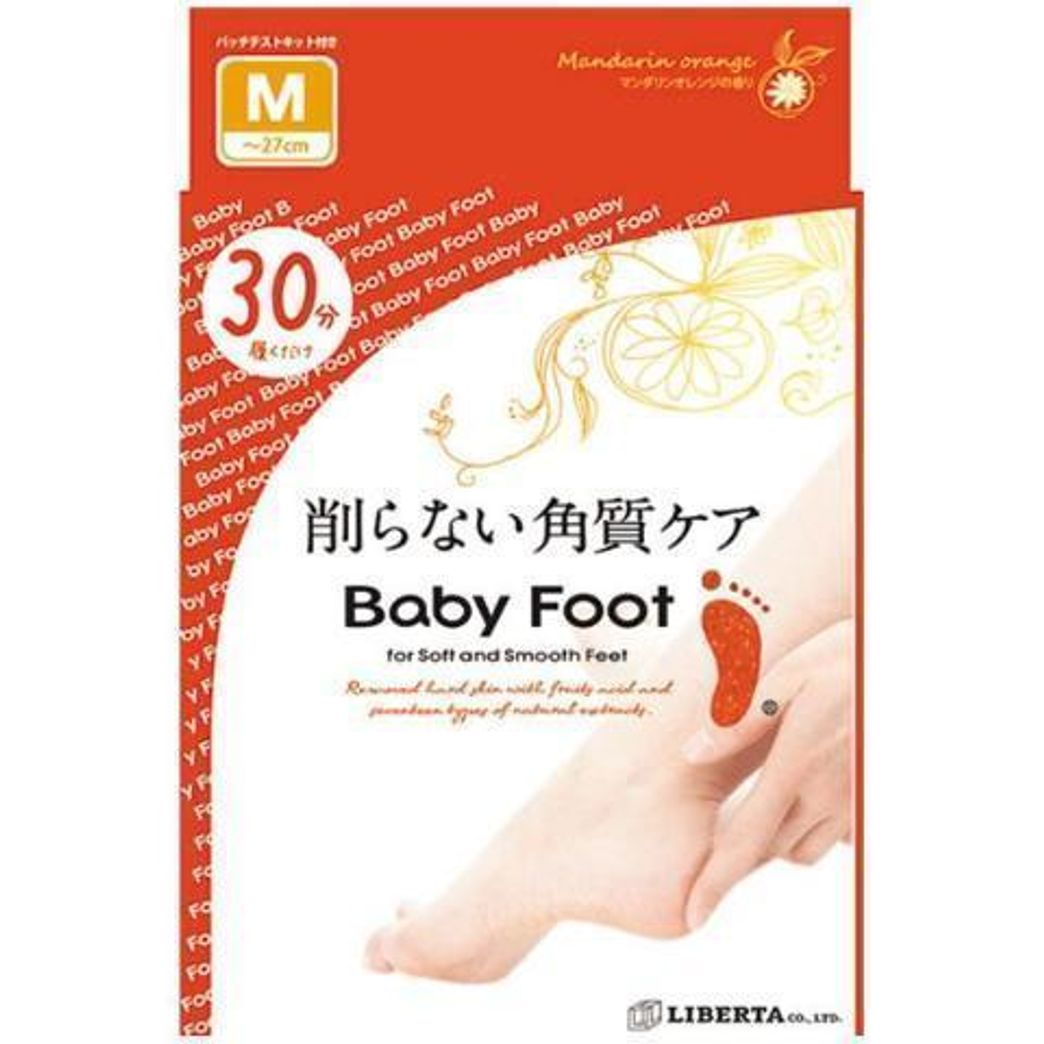 Liberta Baby Foot Exfoliation Foot Peel 30 Minutes Treatment - Size M