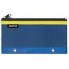 Leitz 2 Pocket Pencil Case Wallet with Eyelets, Blue, Urban Chic Range, 60130032