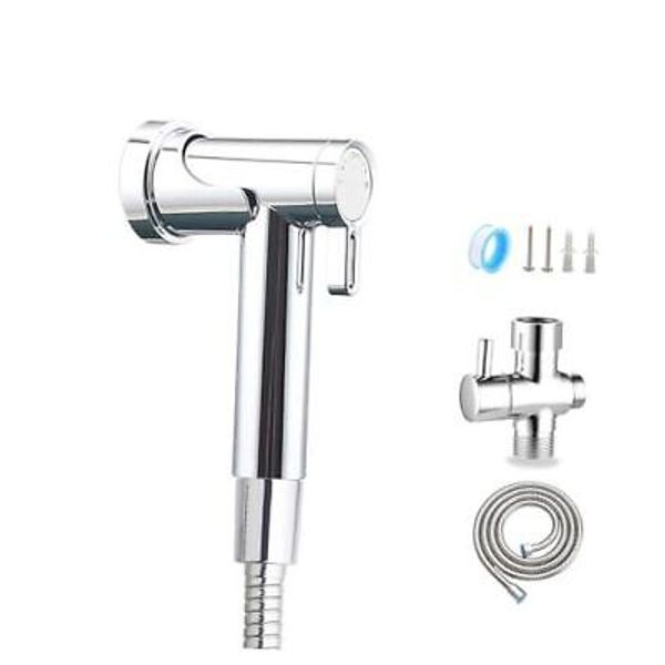 Handheld Bidet Sprayer for Toilet, Magnetic Jet Spray for Toilet with 2 Chrome