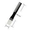 Frcolor Cutting Comb Comb Professional Steel Needle Fork Comb 5 Pack Hairdresser Hair Parting Comb Hair Insert Needle Comb Hairdressing Salon Styling Tool