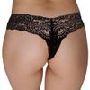 Beautiful Sheer Total re-suro-raizu T-back Black