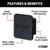 2-1/2" Rubber Hitch Tube Cover (Packaged)