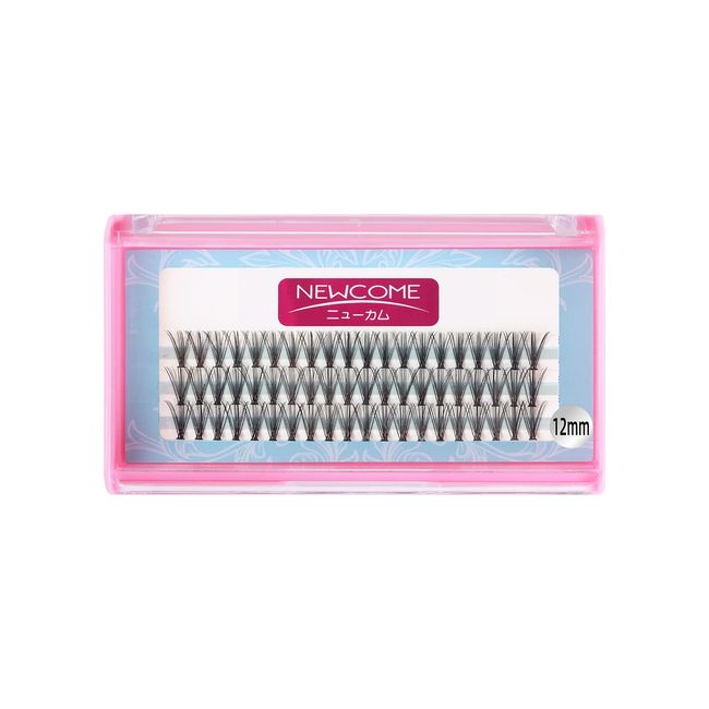 NEWCOME Partial Eyelashes Self Eyelash Extensions, Self Eyelash Extension, For Partial Eyelashes, Flared Type, 20 Bundles