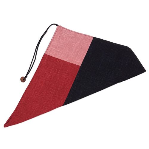 Chopsticks bag solid (Red X Pink X Black) Cloth My Chopsticks Holder Handmade Made in Japan Japanese goods