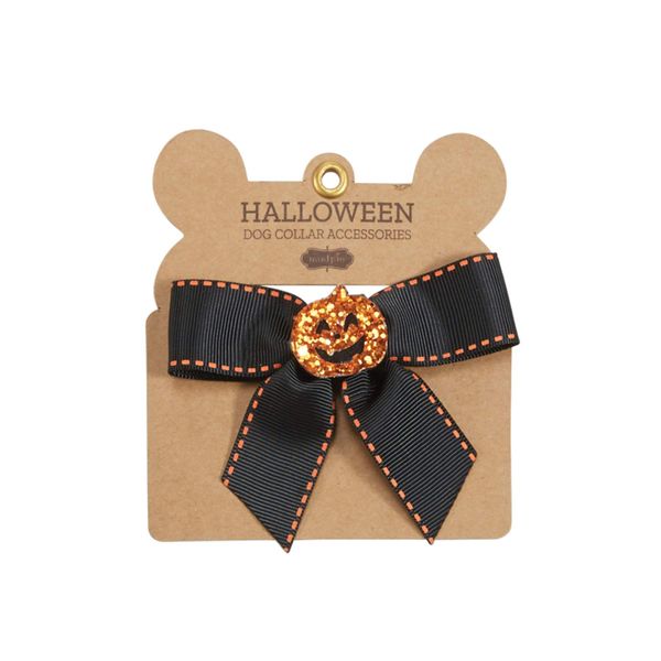 Black Bow Halloween Dog Bows