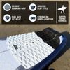 ELUDE Surfboard Traction Pad, Flat, Full Size, 3M Adhesive - Blue/Black