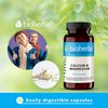 Calcium & Magnesium – 100 Capsules | Bone, Teeth and Muscle Support Formula by BIOHERBA