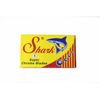 200 Shark Chrome Double Edge Safety Razor Blades