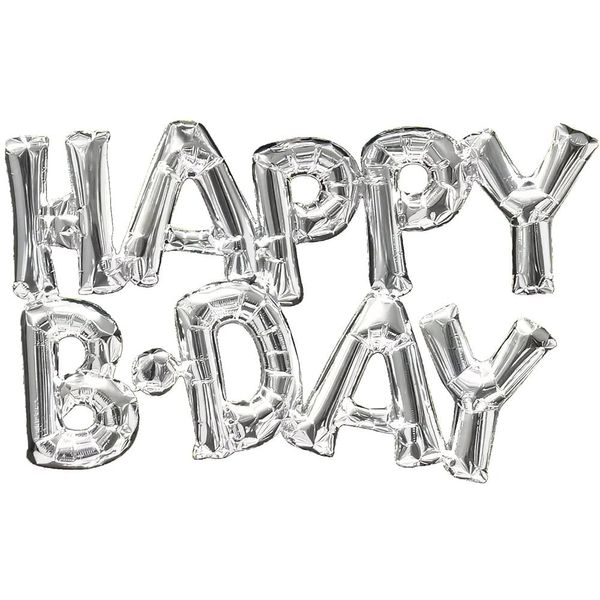 amscan 3309501 Happy Birthday Super Shape Foil Balloon