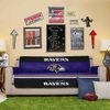 Pegasus Home Fashions NFL Baltimore Ravens Reversable Sofa Protector Cover