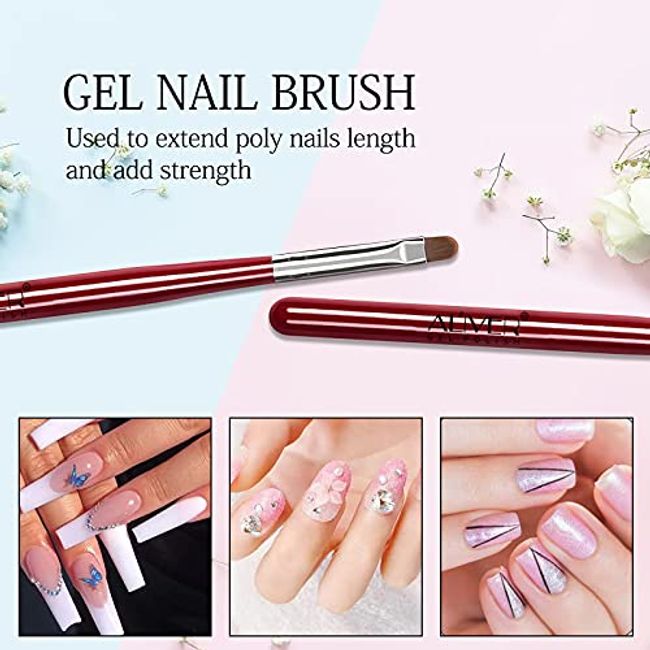 2 Pieces White Nail Pencil Nail Whitener Nail Whitening Pencil Under Nail  French Manicure Pen DIY 2-in-1 Nail Whitener Pencil Manicure with Cuticle