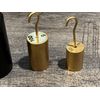 brass iron Hooked Weight singles set 50g 100g 500g