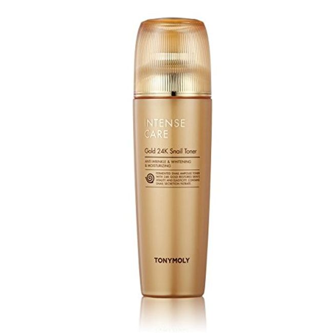 TONYMOLY Intense Care Gold K Snail Toner 140ml toni-mori- 2-in-1 Plated Hammered Compound Tenses Care Gold K Snail Toner 140ml [parallel import goods] [並行輸入品]