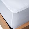 Bamboo Mattress Protector - Small Double - Waterproof, Hypoallergenic, Eco-Friendly, Extra Deep Fit 32 cm