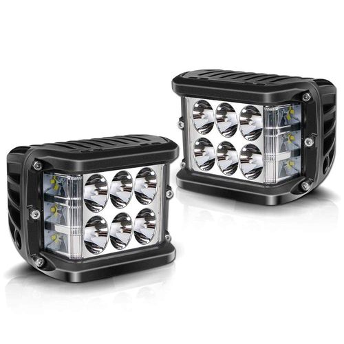 Arumin LED Work Light, Work Light, 90 W, 180° Ultra Wide Angle Luminescence, OSRAM 8100 LM, 6000K, IP67, Auxiliary Light, Backlight, Night Fishing, Trucks, Jeeps, Farm Machinery, Construction Sites,