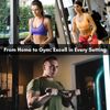 EVMT Compact 15 Inch Pulldown Bar. Essential Home Gym Equipment for Cable Machine. Durable LAT Pulldown Attachments and Tricep Pull Down Attachment. Ideal Home Gym Accessory.