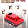2PACK 3.6Ah for PORTER CABLE 20V 20 Volt Lithium Battery Max PCC680L PCC685L