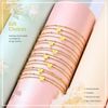 ChainsHouse Gold Initial Anklets for Women Feet Bracelet