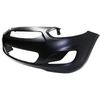 Front Bumper Cover Primed For 2014-2017 Hyundai Accent From 10/15/2013