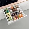 Metaltex Spice Rack, Silver, 26 x 42 x 3 cm