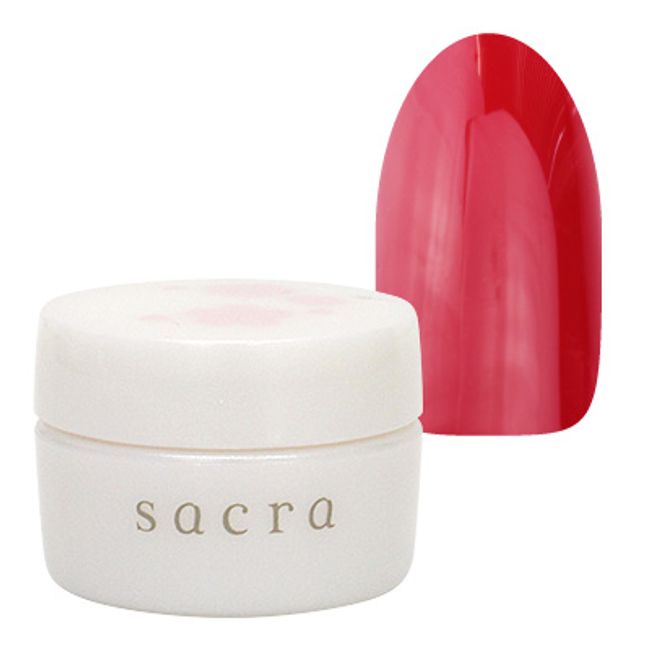 sacra Sakura gel nail color gel 3g 028 crimson [Nekoposu compatible] Allergy compatible