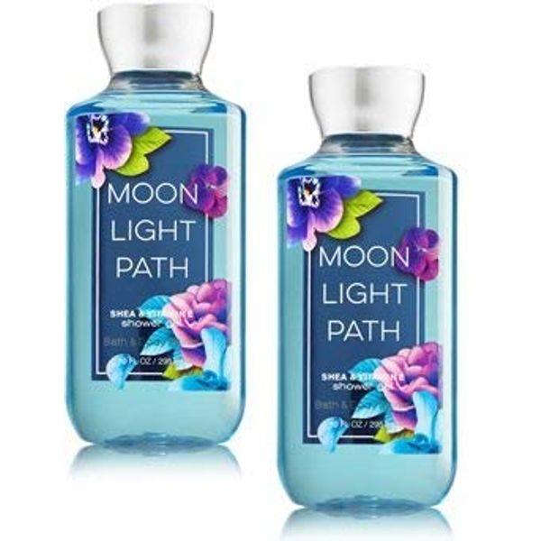 Bath and Body Works 2 Pack Moonlight Path Shower Gel 10 Oz.