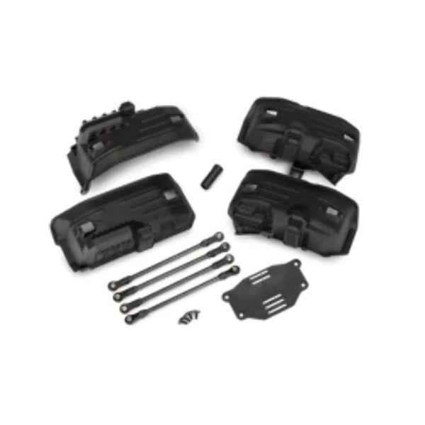 Traxxas 8058 Chassis Conversion kit TRX-4® (Long to Short wheelbase) (Includes Rear Upper & Lower Suspension Links Front & Rear Inner fenders Short Female Half Shaft Battery Tray 3x8mm FCS (4))