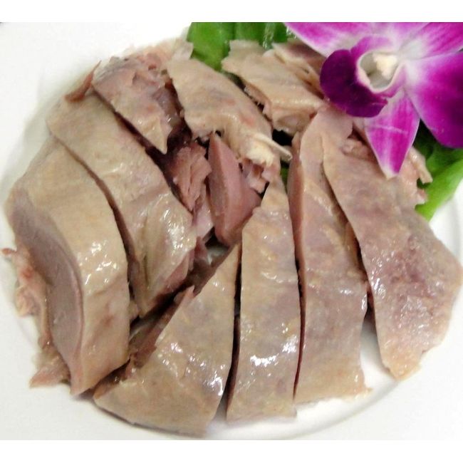 Saltwater Duck Meat, Half Feathers ★ Approx. 15.9 oz (450 g) / Half Wings (Boiled Kamo Salty Duck)