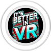 It's Better In Vr Gamer Virtual Reality Introvert PopSockets PopGrip for MagSafe