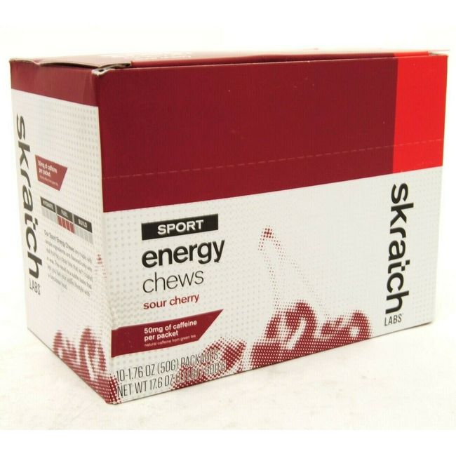 Skratch Labs Sport Energy Chews Orange - Box of 10 Pouches 