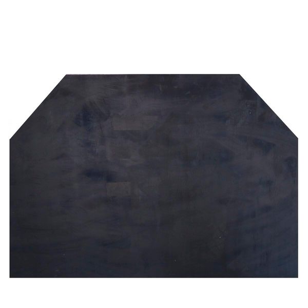pa-man MSG110 Shooter Rubber Plate for Mixer Trucks, Cloth Included, Width 43.3 x Height 30.3 inches (1100 x 770 mm), Thickness 0.2 inches (6 mm), Raw Combat Splash Prevention