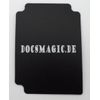 docsmagic.de Deck Box + 60 Mat Black Sleeves Small Size - YGO