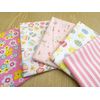 Fat Quarter Bundle - Cute Easter Bunny Eggs Chick Pink Spring Floral Bunting Craft Fabric