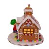 Peanuts Kurt Adler Battery-Operated LED Gingerbread House Table Piece
