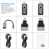 Wireless HDMI Video Transmitter and Receiver TV Stick Screen Share Extender 2025