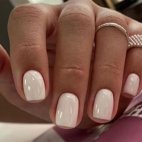 Yamobi 24 pezzi di unghie artificiali da attaccare, Soft Gel Press On Nails, Unghie da attaccare, Unghie artificiali corti con graffetta per le unghie per le donne, Unghie artificiali.