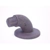 Vintage Solid Cast Iron PIPE HANDRAIL Hanger Bracket Mount Elbow 90° Insert (SI)