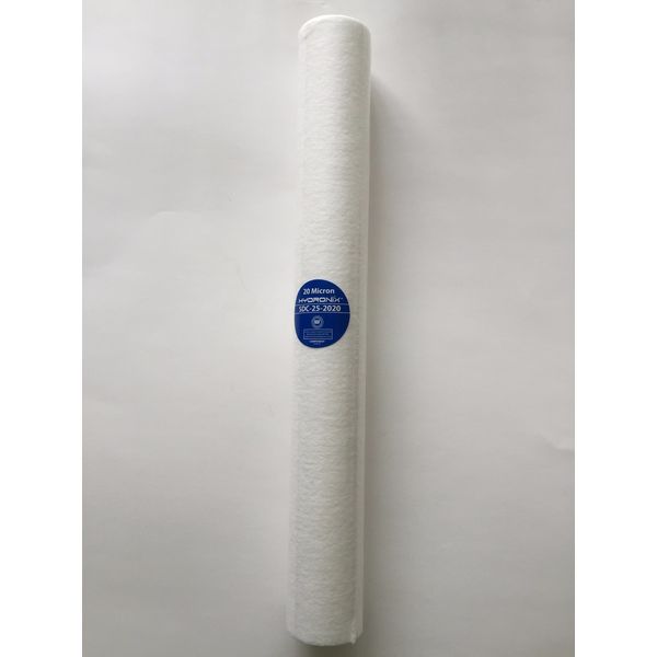HYDRONIX 20 MICRON 20"x2.5" SEDIMENT FILTER NSF CERTIFIED - 2 FILTERS