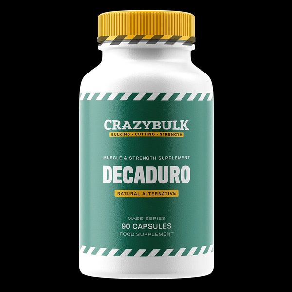 CrazyBulk Mega Strength & Endurance Decaduro 90 Capsules