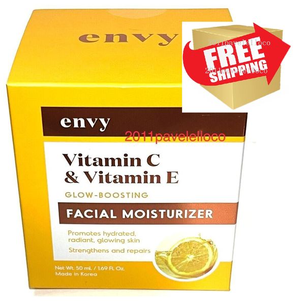 ENVY Vitamin C & Vitamin E ~ Glow - Boosting Facial Moisturizer 1.69 fl oz