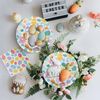 BFB Easter Paper Plates 23cm, Pack of 50 Dinner Plates Disposable Party Tableware for Easter Day