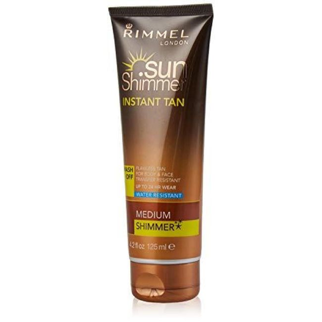 Moist Moisture Sunshimmer Waterproof Instant Tanning Wash Off Matte - Medium, Light Matte