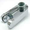 Aqualisa Pinch Grip sliding handset holder - 25.4mm - Chrome