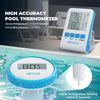 Wireless Pool Thermometer, Floating Easy Read, IPX8 Waterproof Digital Thermomet