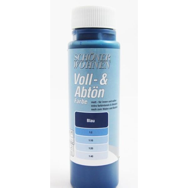 Schöner Wohnen Voll- und Abtönfarbe Blau 500 ml