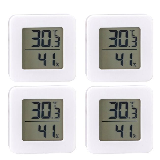 Mini LCD Digital Thermometer Hygrometer Indoor Electronic Temperature  Hygrometer Sensor Meter Electronic Household Thermometer