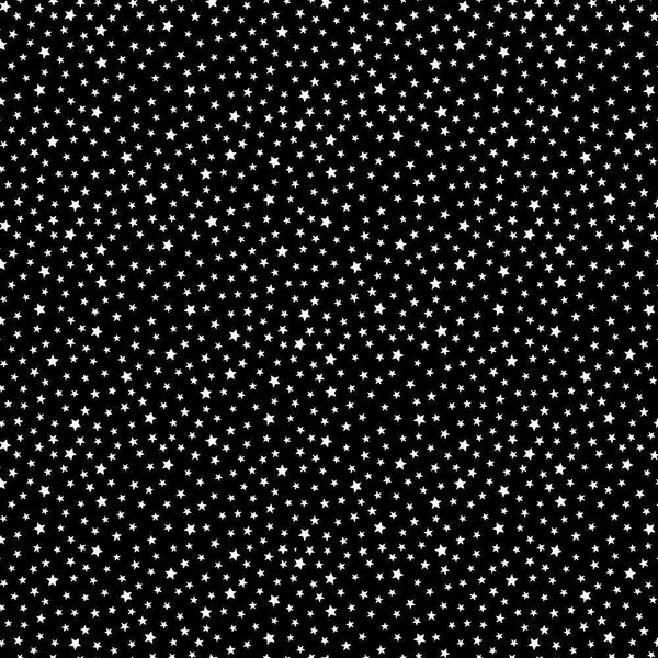 Timeless Treasures Fabrics Inked Scattered Stars Black