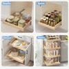 Pull Out Cabinet Organizer with Soft Close, 16-1/2" W X 21" D, Pull Out Cabinet 